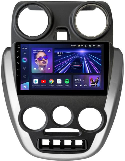 Магнитола для Lada Granta 2011-2018 (большая рамка) - Teyes CC3 монитор 9" QLED на Android 10, ТОП процессор, 4Гб+32Гб, CarPlay, 4G SIM-слот