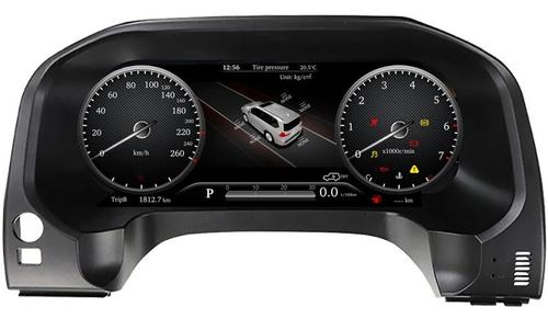 Электронная панель приборов Toyoya Land Cruiser Prado 150 2009-2017 - Kuberg NH-LCD-T03 с сенсорным LCD / ЖК 12.3" экраном QLED