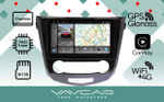 Магнитола для Nissan Qashqai J11 2014-2022 (кондиционер) - Vaycar VA51-0665-2K на Android 13, 8-ядер, 2K QLED, ТОП процессор, CarPlay, 4G SIM-слот