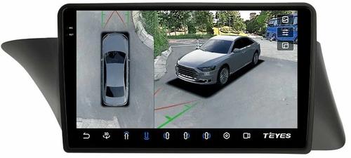 Магнитола для Lexus ES200, ES250, ES350 2015-2018 (джойстик - шайба) - Teyes CC3-2K-360 на Android 10, 2K QLED, 6Гб+128Гб, CarPlay, 4G SIM-слот, 4 камеры в комплекте
