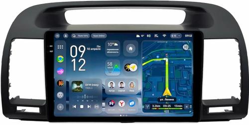 Магнитола для Toyota Camry 30 2001-2006 (рамка черная) - Teyes CC4-PRO монитор 9.5" 2K QLED на Android 13, Snapdragon 778G, ИИ, CarPlay, DSP, 4G SIM-слот