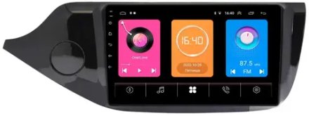 Магнитола для KIA Ceed 2 (JD) 2012-2018 (рамка глянцевая) -  GT9-9209 на Android 10, 2ГБ-16ГБ