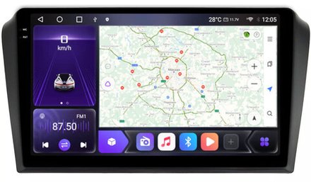 Магнитола для Mazda 3, Axela 2003-2009 - Kuberg OL-9503 QLed+2K, Android 12, TS10,  CarPlay, 4G SIM-слот