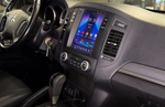 Магнитола для Mitsubishi Pajero 4 2006-2022 (без штатной КЗВ и без Rockford) - Teyes TPRO 2 монитор 9.7" QLED в стиле "Тесла" на Android 10, TS10, 4G SIM-слот