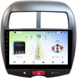 Магнитола для Mitsubishi ASX 2010-2016, Peugeot 4008, Citroen C4 Aircross - Teyes CC4L монитор 10" IPS на Android 14, Snapdragon 662, CarPlay, 4G SIM-слот