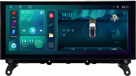 Магнитола для BMW X3 (F25) 2011-2014 CIC - Kuberg монитор 12.3" в стиле LEXUS на Android 12, TS10, CarPlay, 4G SIM-слот