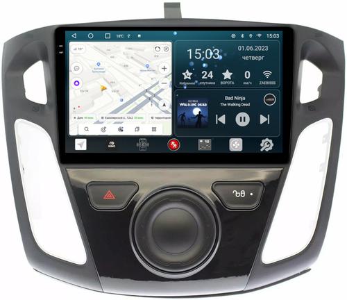 Магнитола для Ford Focus 3 2011-2019+ - RedPower 150 Android 10, QLED+2K, ТОП процессор, 6Гб+128Гб, CarPlay, SIM-слот