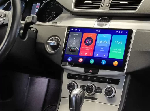 Магнитола для Volkswagen Passat 2005-2015 (B6, B7, CC) - Kuberg OL-1901 QLed+2K, Android 13, TS20, CarPlay, 4G SIM-слот