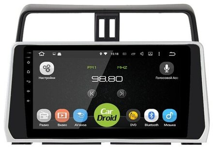 Магнитола для Toyota Land Cruiser Prado 150 2017-2023 - Airok RM-1126 Android 12, 8-ядер, 4/64Гб, SIM-слот