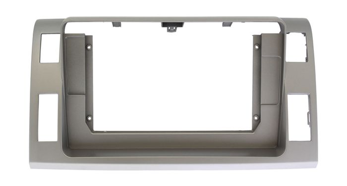 Комплект рамки с разъёмами 10" Toyota Estima 2006-2016 cо штатным 360 серая (утопленная)