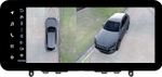 Магнитола для Mercedes-Benz C W204 2007-2011 (взамен перчаточного ящика) - Teyes LUX ONE 360 монитор 12.3" 2K QLED на Android 10, 6/128Гб, CarPlay, 4G SIM-слот, 4 камеры в комплекте