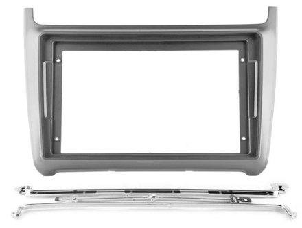 Магнитола для Volkswagen Polo 5 2009-2020 (рамка серебро) - Teyes CC4-PRO монитор 13" 2K QLED на Android 13, Snapdragon 778G, ИИ, CarPlay, DSP, 4G SIM-слот