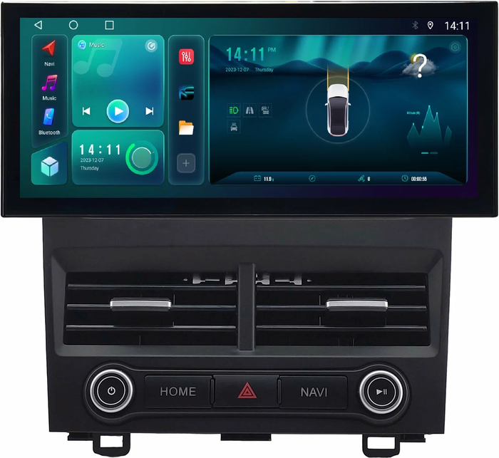 Магнитола для Honda CR-V 2006-2012 - Kuberg монитор 12.3" в стиле LEXUS на Android 12, Быстрая, CarPlay, 4G SIM-слот