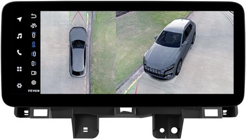 Магнитола для Honda CR-V 4 2012-2016 - Teyes LUX ONE 360 монитор 12.3", Android 10, ТОП процессор, CarPlay, 4G SIM-слот, 6/128 ГБ, 4 камеры в комплекте