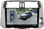 Магнитола для Toyota Land Cruiser Prado 150 2009-2013 (правый руль) - Teyes CC3-2K-360 на Android 10, Быстрая, 2K QLED, CarPlay, 4G SIM-слот, 4 камеры в комплекте