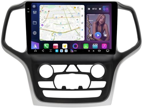 Магнитола для Jeep Grand Cherokee WK2 2013-2022 (взамен ШГУ 8.4", рамка большая) - FarCar GX9-9564F4 монитор 9.5" 2K QLED на Android 14, TS20, 6+128Гб, CarPlay, 4G SIM-слот