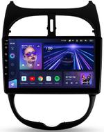 Магнитола для Peugeot 206 1998-2012 - Teyes CC3L на Android 10, CarPlay, 4G SIM-слот