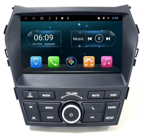 Магнитола для Hyundai Santa Fe 2012-2018 (без отдельного экрана климата) - Kuberg KR-9235-S10-6128 Android 10, 6ГБ-128ГБ, SIM-слот, CarPlay