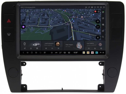 Магнитола для Volkswagen Passat B5 2000-2005 - Kuberg SF-9018 QLed+2K, Android 13, UIS7870 (DUDU7), CarPlay, SIM-слот