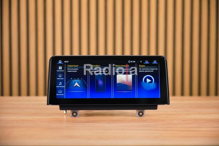 Магнитола для BMW X5 E70, X6 E71 2006-2009 CСC - RDL-6215-L-1 монитор 10.25" на Android 13, 8+128Гб, CarPlay, 4G SIM-слот