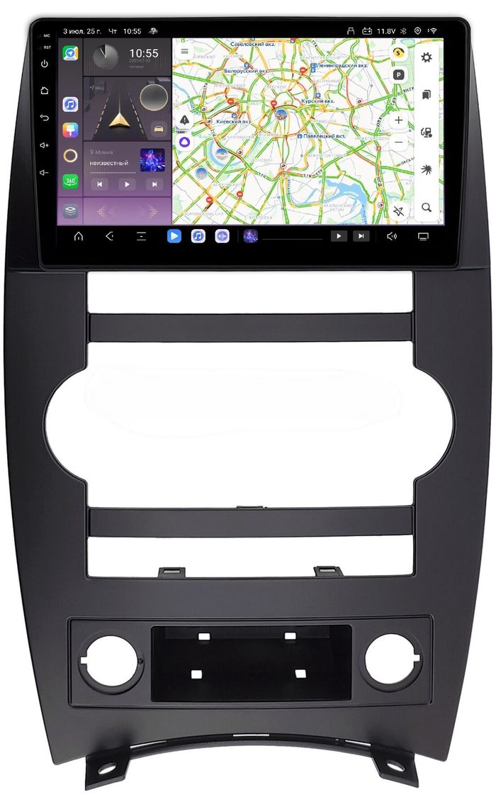 Магнитола для Jeep Commander 2005-2010 - Kuberg SF-9303 QLed, Android 13, TS20, CarPlay, SIM-слот
