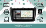 Магнитола для Mazda 6 2007-2012 - Vaycar VA41-0012-2K на Android 13, Быстрая, 2K QLED, CarPlay, 4G SIM-слот
