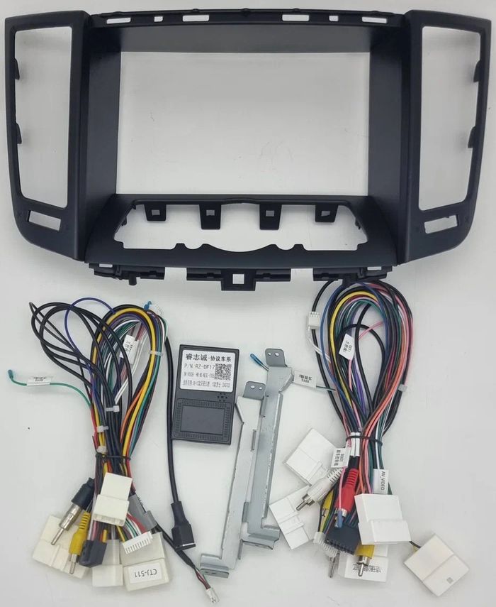 Магнитола для Infiniti FX35, FX37, FX50, FX30D S51 2008-2012, QX70 S51 2013-2018 (рамка черная матовая тип 2) - Teyes CC4L монитор 9" IPS на Android 14, Snapdragon 662, CarPlay, 4G SIM-слот