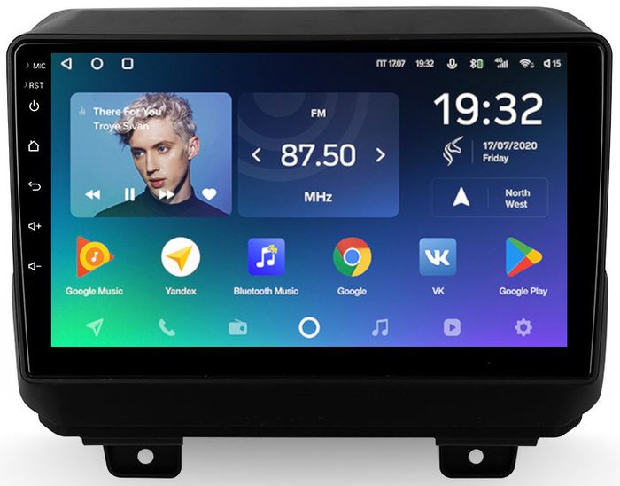 Магнитола для Jeep Wrangler 2018+ - Teyes CC2 PLUS Android 10, ТОП процессор, 4-64, SIM-слот