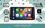 Магнитола для УАЗ Патриот, Пикап, Профи 2016-2023 - Vaycar VA87-2468 на Android 13, Быстрая, 4G SIM-слот