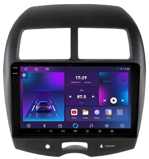 Магнитола для Mitsubishi ASX 2010-2016, Peugeot 4008, Citroen C4 Aircross - Parafar PF026RN2K на Android 13, QLED+2K, ТОП процессор, 4Гб+32Гб, CarPlay, 4G SIM-слот
