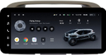 Магнитола для Toyota Camry 30 2001-2006 (рамка оливковая) - Teyes LUX ONE ROUND монитор 12.3" 2K QLED на Android 10, CarPlay, 4G SIM-слот