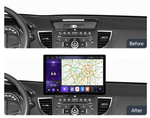 Магнитола для Honda CRV 4 2012-2017 - Kuberg BT012-CRV/KP-13-464-S10 монитор 13" QLED+2K на Android 12, ТОП процессор, 4G SIM-слот, CarPlay, 4+64ГБ