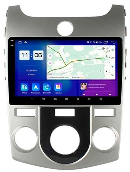 Магнитола для KIA Cerato 2 2008-2013 (кондиционер) - Parafar PF279-ClimateRN2K на Android 13, QLED+2K, ТОП процессор, 4Гб+32Гб, CarPlay, 4G SIM-слот