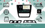 Магнитола для Skoda Yeti 2009-2018 (кондиционер) - Vaycar VA65-1225 на Android 13, Быстрая, 4G SIM-слот