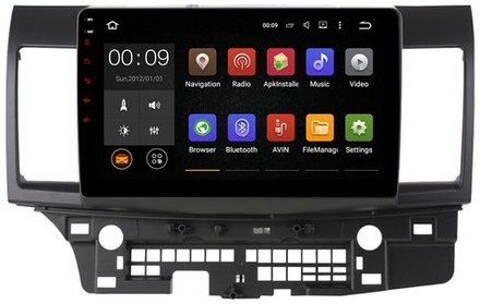 Магнитола для Mitsubishi Lancer X 2007-2016 - Airok RX-2612 Android 13, ТОП процессор, 8/128, SIM-слот