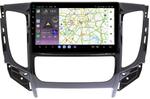 Магнитола для Mitsubishi L200 2015-2019 (климат), Pajero Sport 3 2016-2023 (МКПП), FIAT Fullback - Kuberg QLed, Android 13, Быстрейшая, CarPlay, SIM-слот