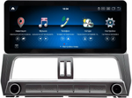 Магнитола для Toyota Land Cruiser Prado 150 2017-2019 - Kuberg монитор 12.3" в стиле Audi на Android 13, Быстрая, CarPlay, 4G SIM-слот