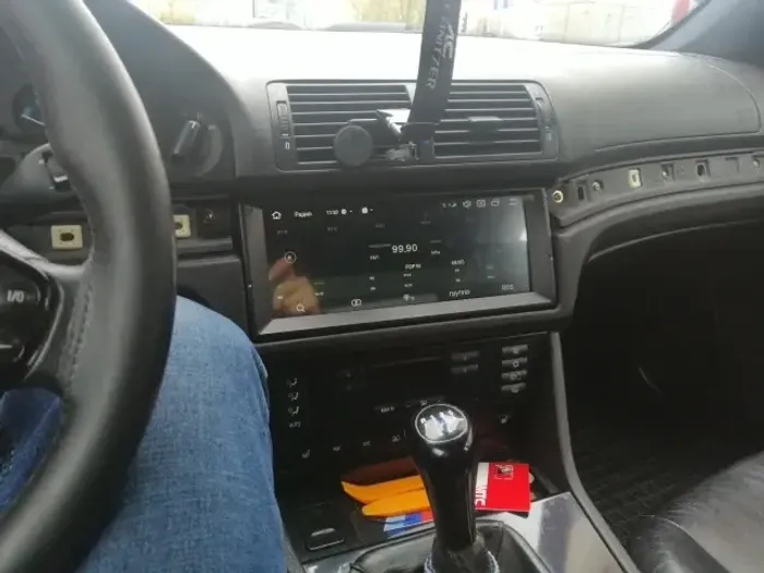 Магнитола для BMW BMW X5 (E53) 2000-2007, 5 (E39) 1996-2003 - Kuberg MKD-1008-S10 на Android 12, 8-ядер, 4ГБ-64ГБ, CarPlay, SIM-слот