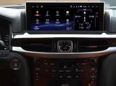Магнитола для Lexus LX570 2016+ и LX450d - Kuberg KP-L1210 монитор 12.3" на Android 10, 6ГБ+128ГБ, 4G SIM-слот
