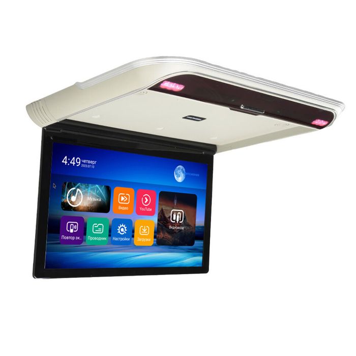 Монитор потолочный - ERGO ER15AFL с экраном 17.3” (1920х1080 FullHD, Android, 3+32Gb) серый