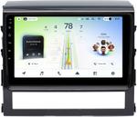 Магнитола для Toyota Land Cruiser 200 2015-2021 (без JBL) - Teyes CC4L-DTS монитор 9" IPS, Android 14, Быстрая, Snapdragon 662, CarPlay, 4G SIM-слот