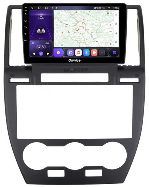 Магнитола для Land Rover Freelander 2007-2012 (взамен монохрома) - Kuberg SF-9302 QLed, Android 12, TS10, CarPlay, 4G SIM-слот