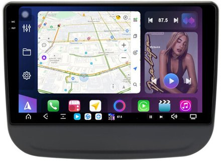 Магнитола для Chevrolet Equinox 2016+ - FarCar XXL10-9659 монитор 10.36" 2K QLED на Android 14, TS20, 8+256Гб, CarPlay, 4G SIM-слот
