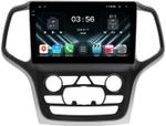 Магнитола для Jeep Grand Cherokee WK2 2013-2022 (ШГУ 8.4", рамка большая) - FarCar S280 монитор 9.5" IPS на Android 13, CarPlay