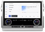 Магнитола для + климат для Toyota FJ Cruiser 2005-2022 - Kuberg ZF-3031, экран 13.3" на Android 13, 8Гб+128Гб, CarPlay, SIM-слот