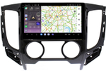 Магнитола для Mitsubishi L200 2015-2024 (кондиционер), FIAT Fullback - Kuberg OL-9567-1 QLed+2K, Android 13, TS20, CarPlay, 4G SIM-слот