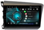 Магнитола для Honda Civic 9 седан 2012 (левый руль) - Vaycar VA20-0132 на Android 13, 8-ядер, 4G SIM-слот