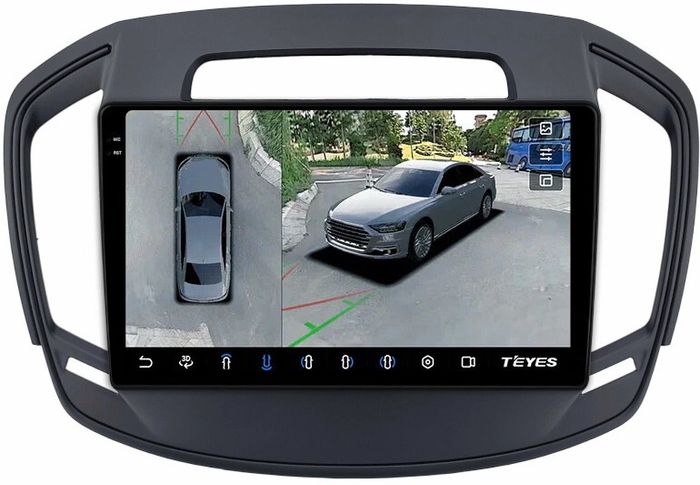 Магнитола для Opel Insignia 2013-2015 - Teyes CC3-2K-360 на Android 10, 2K QLED, 6Гб+128Гб, CarPlay, 4G SIM-слот, 4 камеры в комплекте