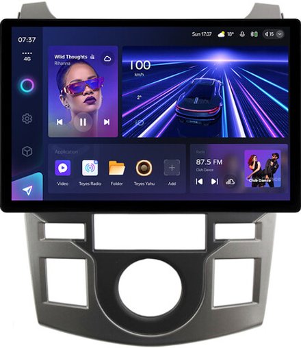 Магнитола для KIA Cerato 2 Koup 2008-2013 (купе) - Teyes CC3-2K монитор 13" 2K QLED на Android 10, ТОП процессор, CarPlay, 4G SIM-слот
