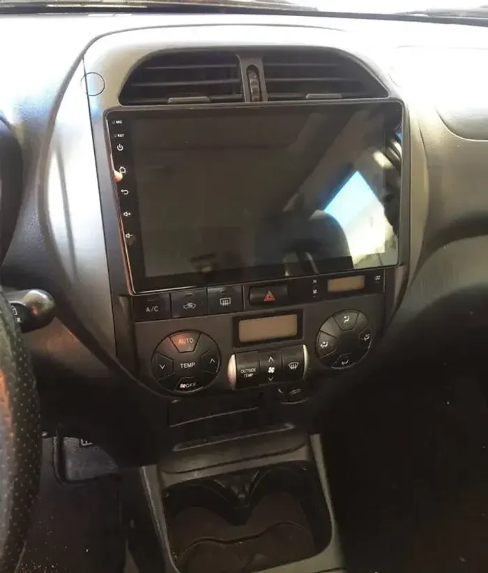 Магнитола для Toyota RAV4 2 2003-2005 - Teyes CC3 монитор 9" QLED на Android 10, Быстрая, CarPlay, 4G SIM-слот